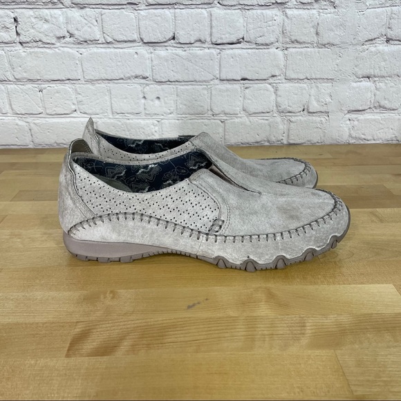 NEW Skechers Bikers Freeway Suede Slip On - Picture 1 of 8